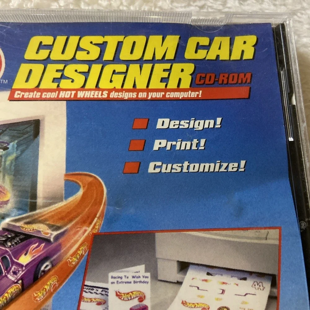 Hot‎ Wheels Custom Car Designer CD-Rom 1997